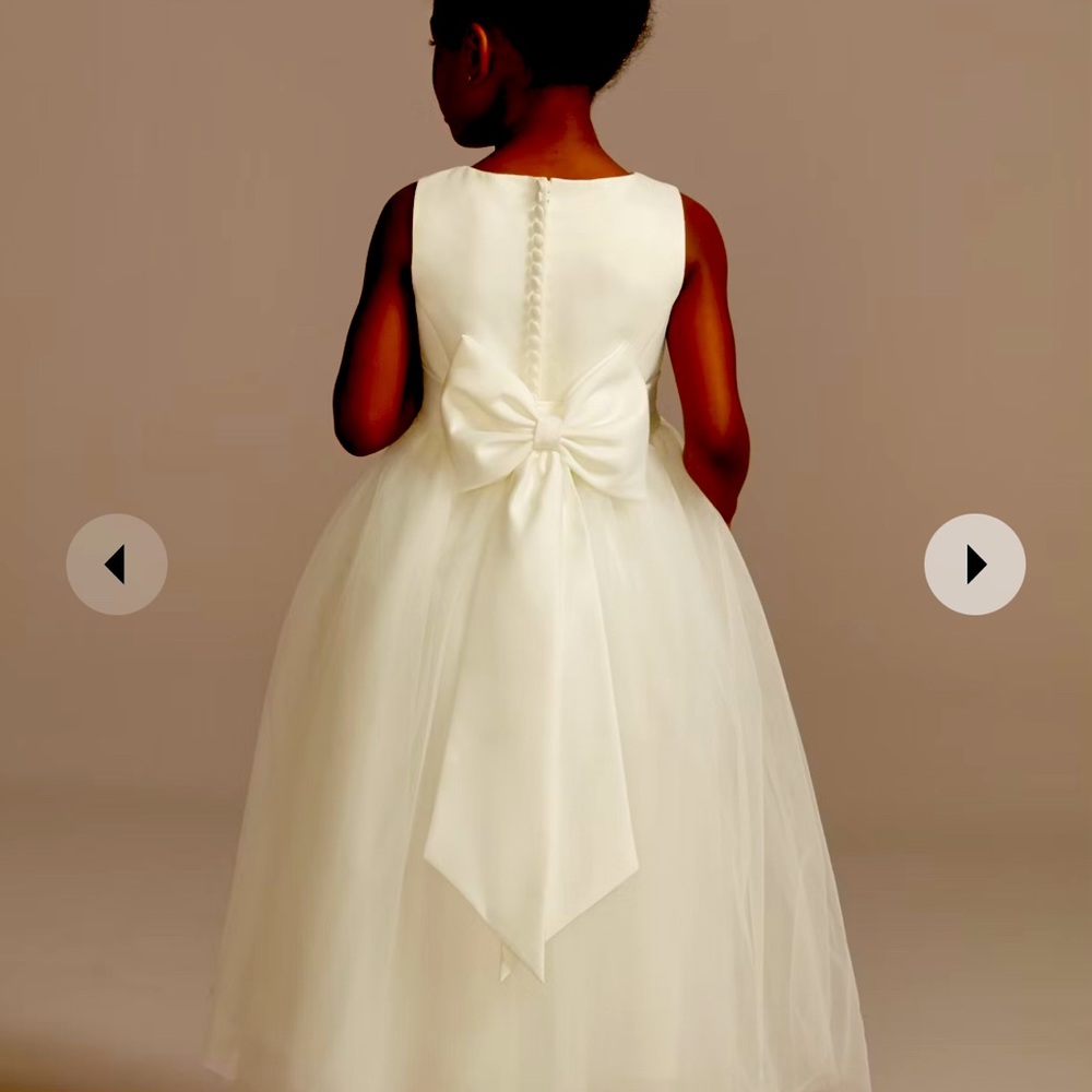 Flower girl dress - gently worn